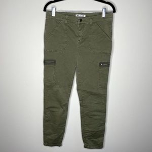 Madewell Army Green Skinny Fatigue Cargo Pants 29